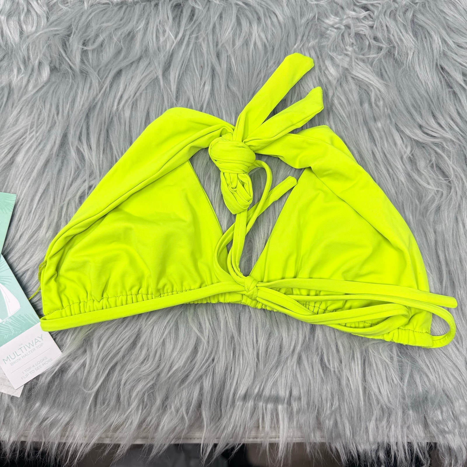 Medium Nwt Triangle Multi-Tie Bikini Top